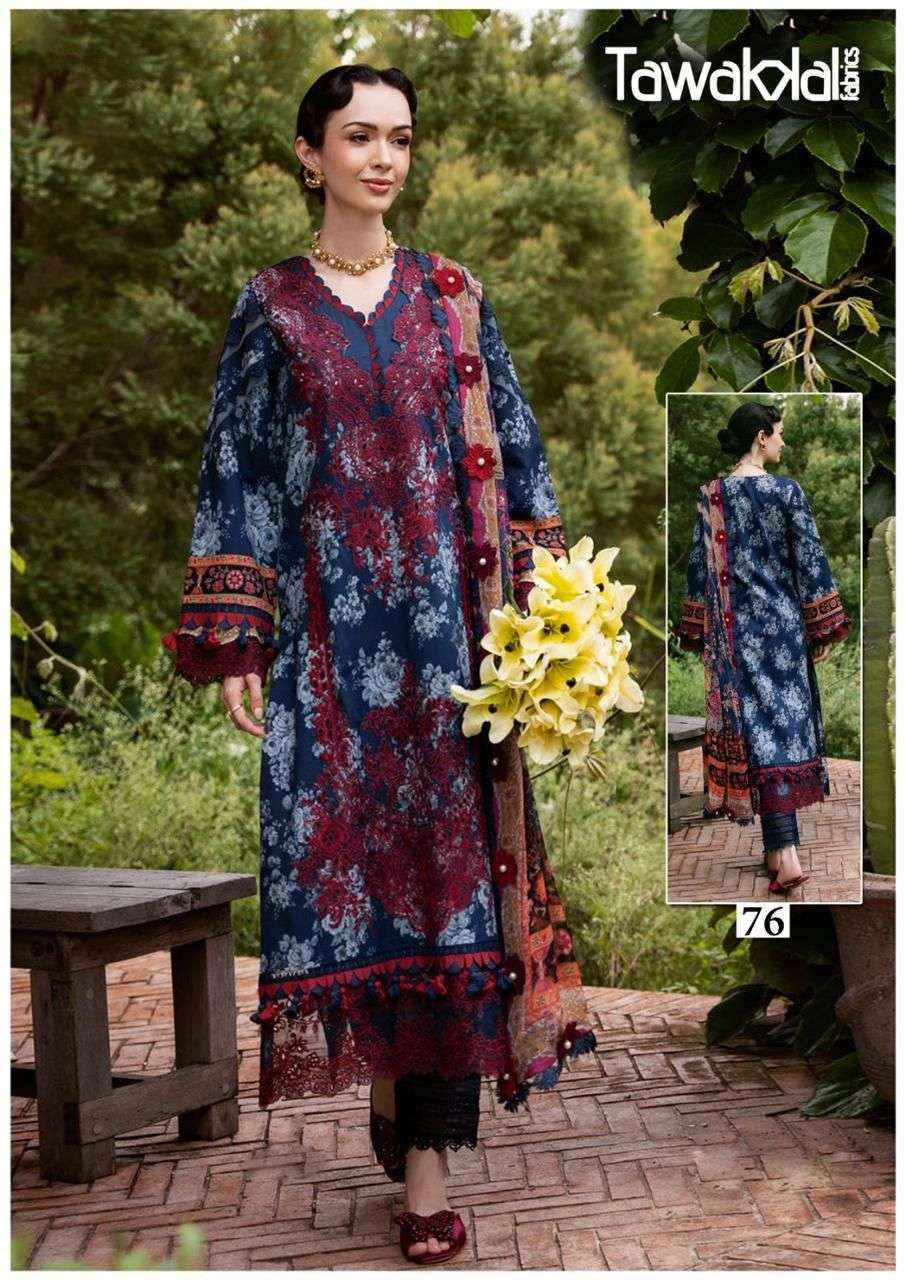 Tawakkal Mehroz Luxury Heavy Cotton Collection Vol 8 Cotton Dress Material 10 pcs Catalogue