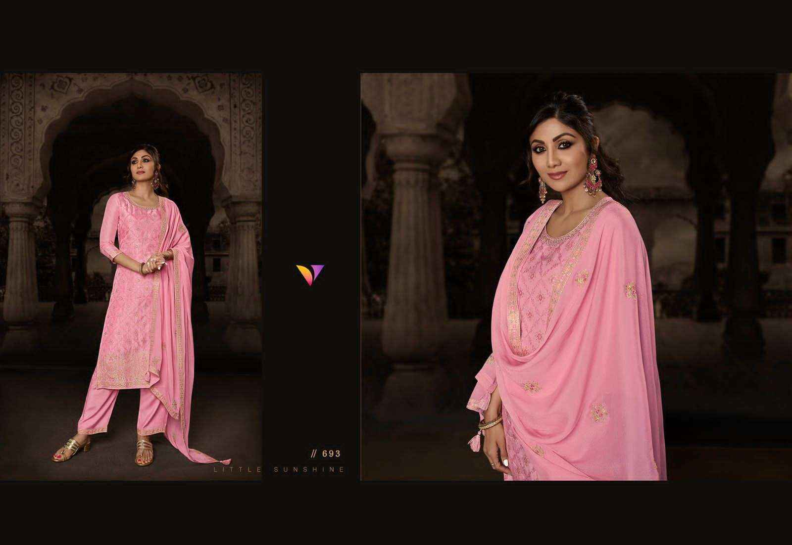 Vatsam Shilpa Vol 4 Jacquard Kurti Combo 6 pcs Catalogue