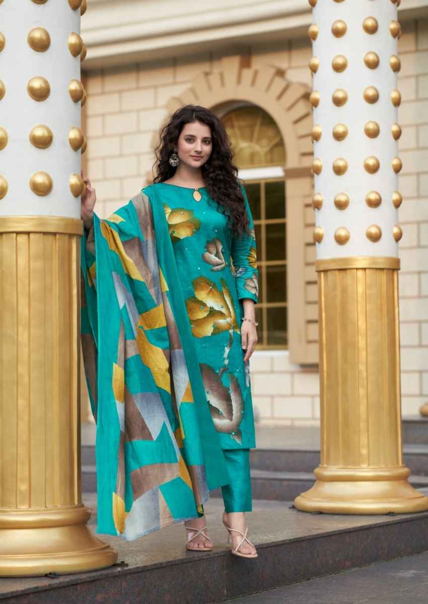 Yashika Trends Dua Cotton Dress Material 8 pcs Catalogue