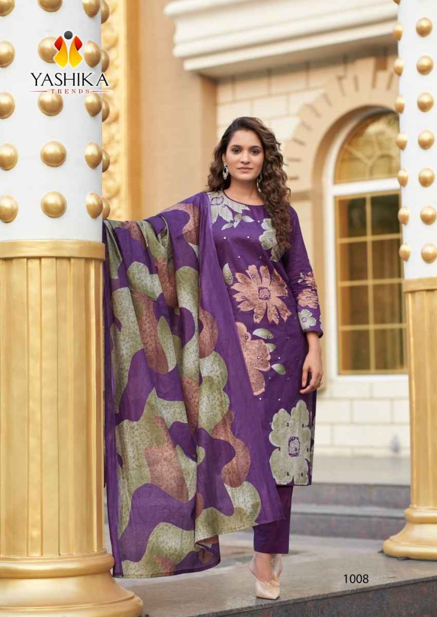 Yashika Trends Dua Cotton Dress Material 8 pcs Catalogue
