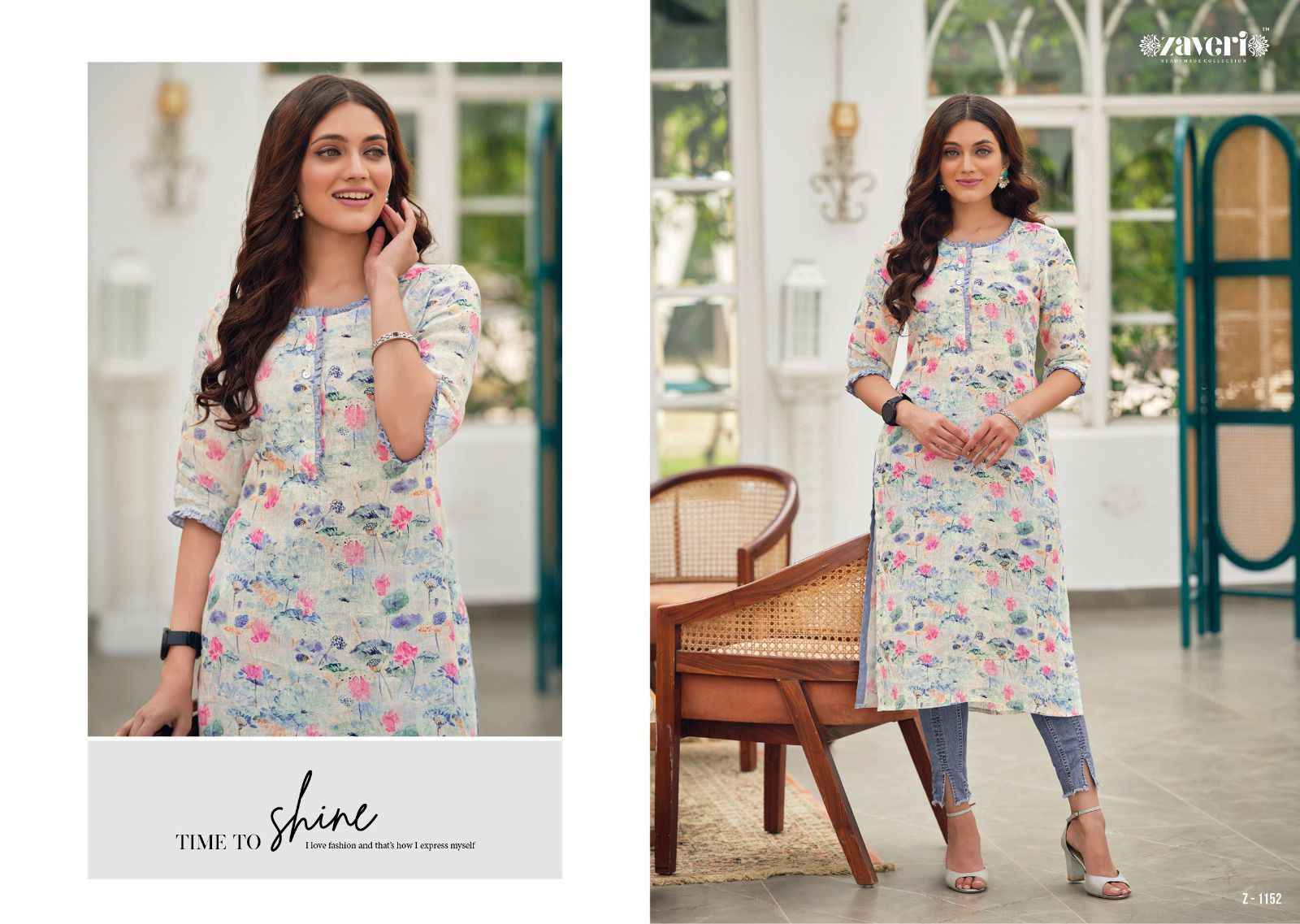 Linen kurti shop