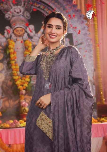 Anju Fabrics Palki Vol 4 Muslin Kurti Combo 6 pcs Catalogue