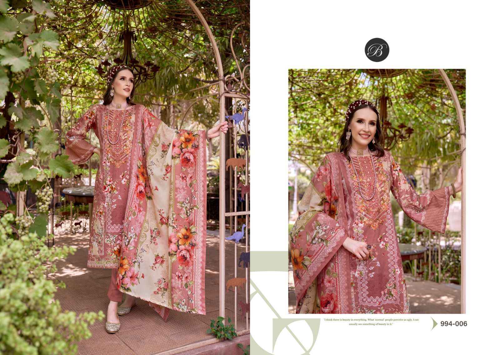 Belliza Naira Vol 80 Cotton Dress Material 8 pcs Cataloge