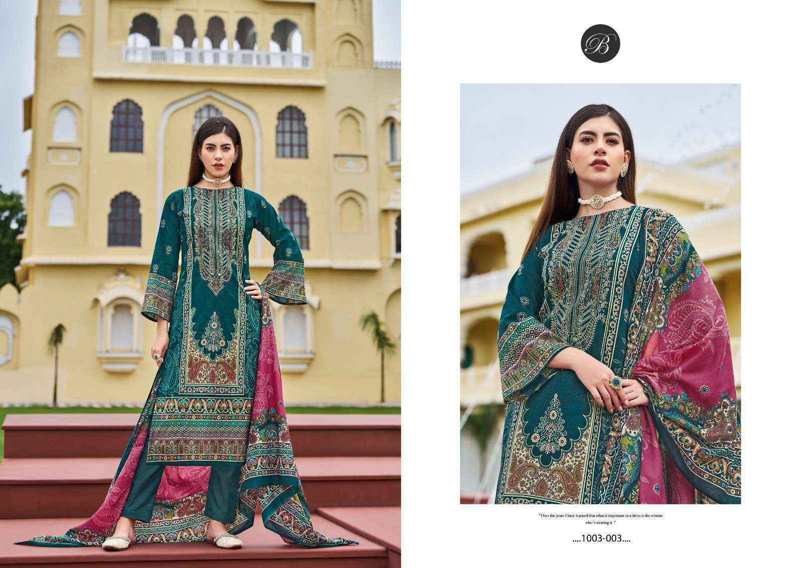 Belliza Naira Vol 81 Cotton Dress Material 8 pcs Cataloge