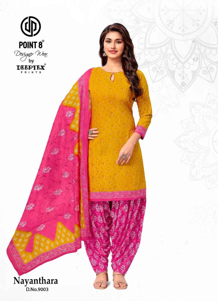 Deeptex Nayanthara Vol-9 Readymade Cotton Dress 10 Pc Catalog