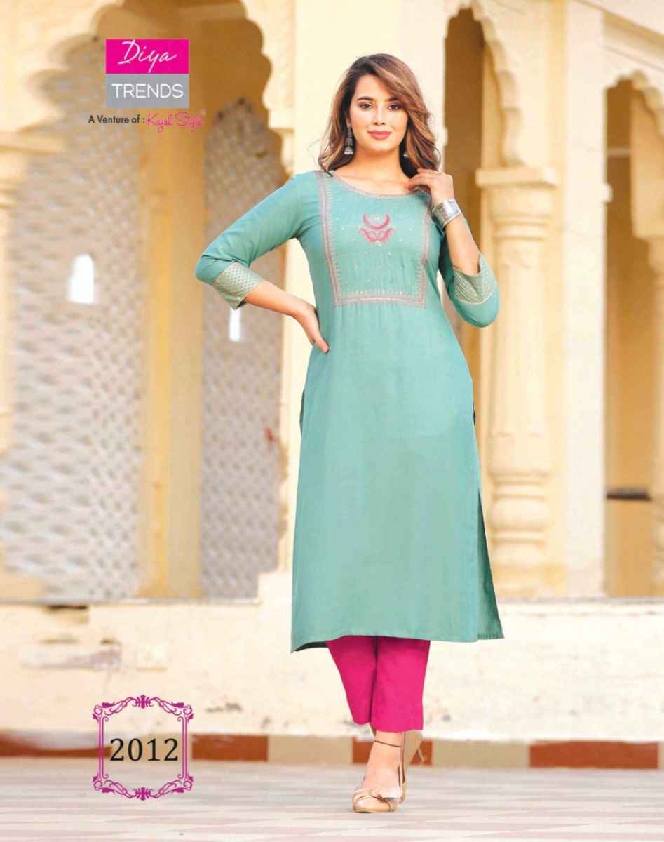 Diya Trends Casual Diaries Vol 2 Rayon Kurti Combo 16 pcs Catalogue