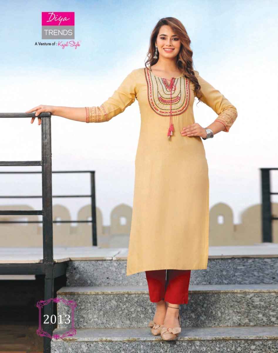 Diya Trends Casual Diaries Vol 2 Rayon Kurti Combo 16 pcs Catalogue