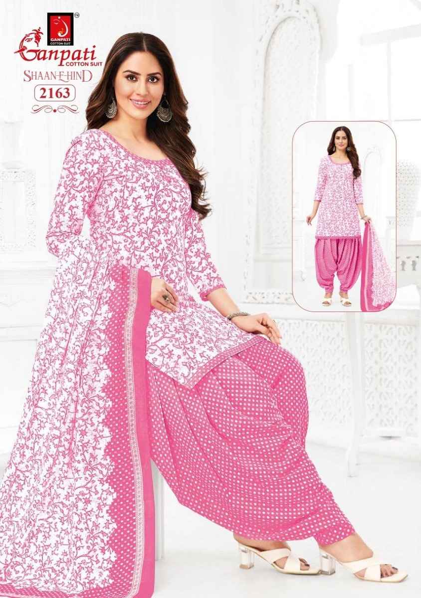 Ganpati Shaan E Hind Patiyala Vol 10 Readymade  Cotton Dress 15 pcs Catlogue