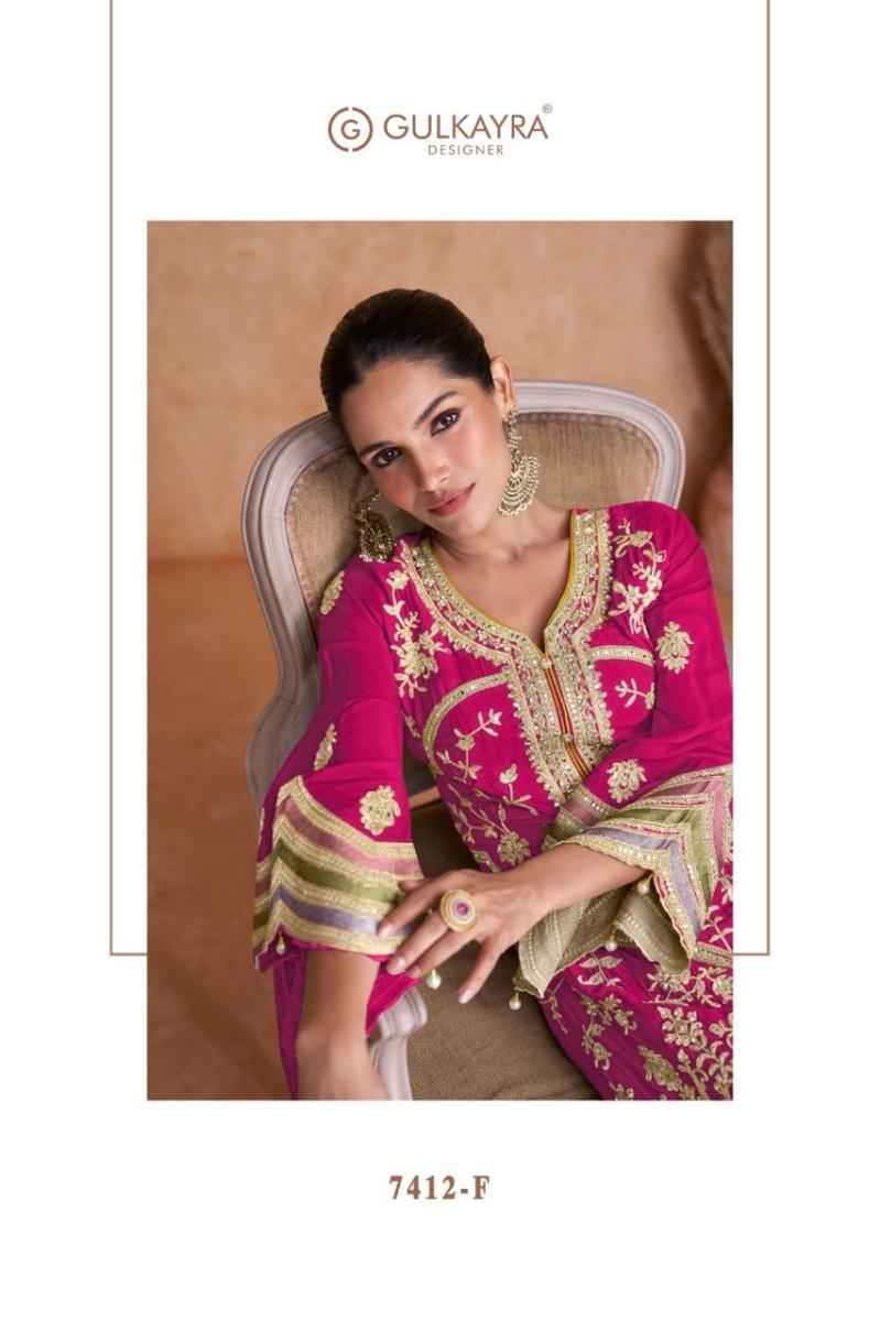 Gulkayra Designer Liyana Vol 2 Readymade Chinon Dress 5 pcs Catalogue