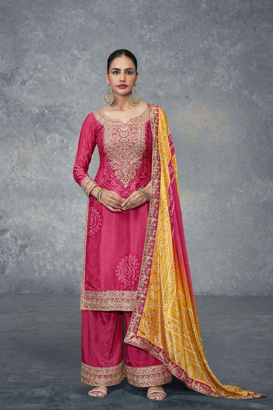 Gulkayra Designer Takshvi Colour Edition Readymade Chinon Dress 4 pcs Catalogue
