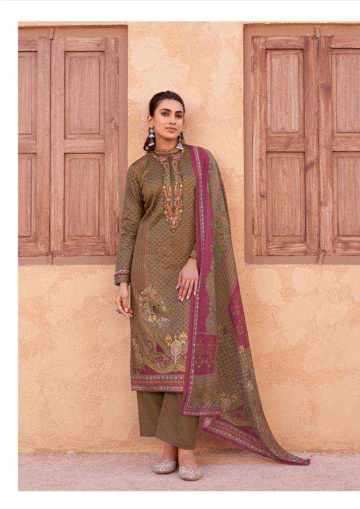 Hermitage Mehqada Viscouse Lawn Dress Material 6 Pc Catalog