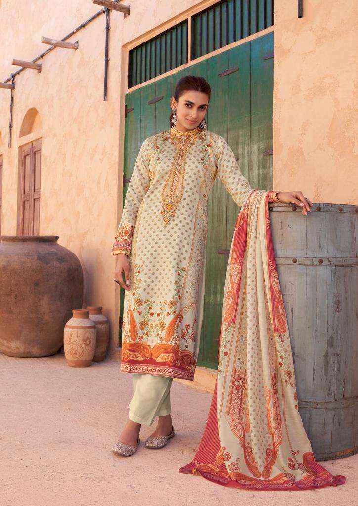 Hermitage Mehqada Viscouse Lawn Dress Material 6 Pc Catalog