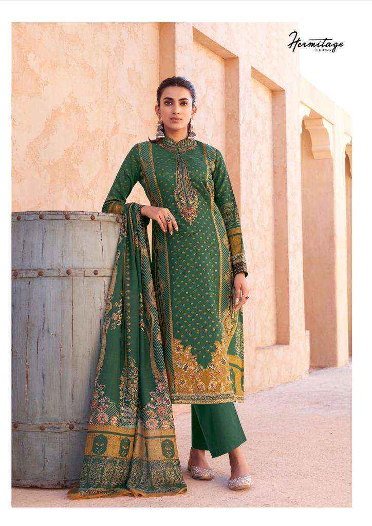 Hermitage Mehqada Viscouse Lawn Dress Material 6 Pc Catalog