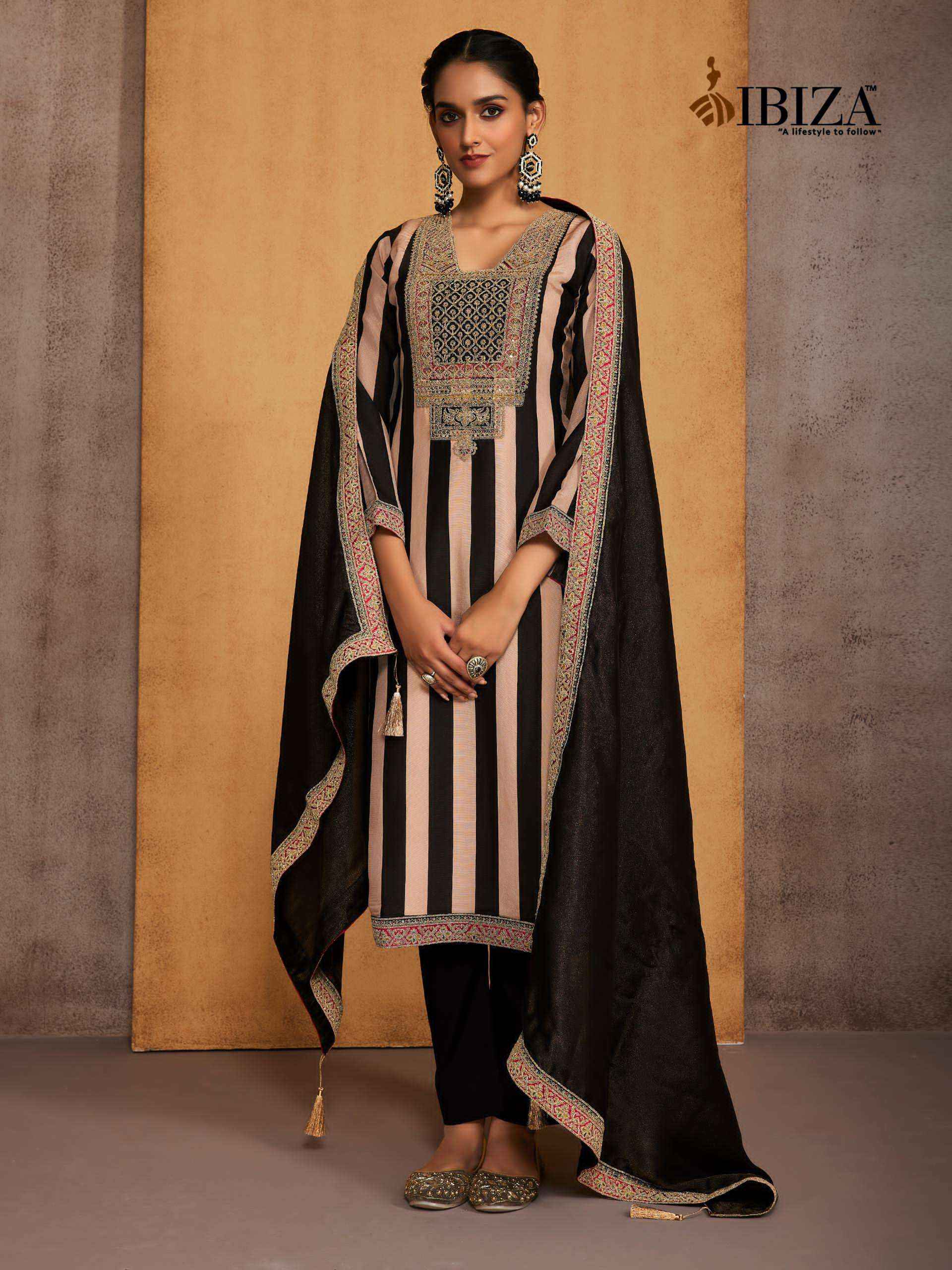 Ibiza Ivanna Viscouse Dress Material 4 pcs Catalogue