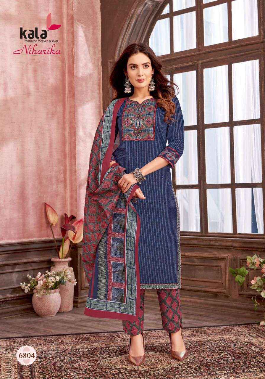 Kala Niharika Vol 3 Cotton Dress Material 8 pcs Catalogue