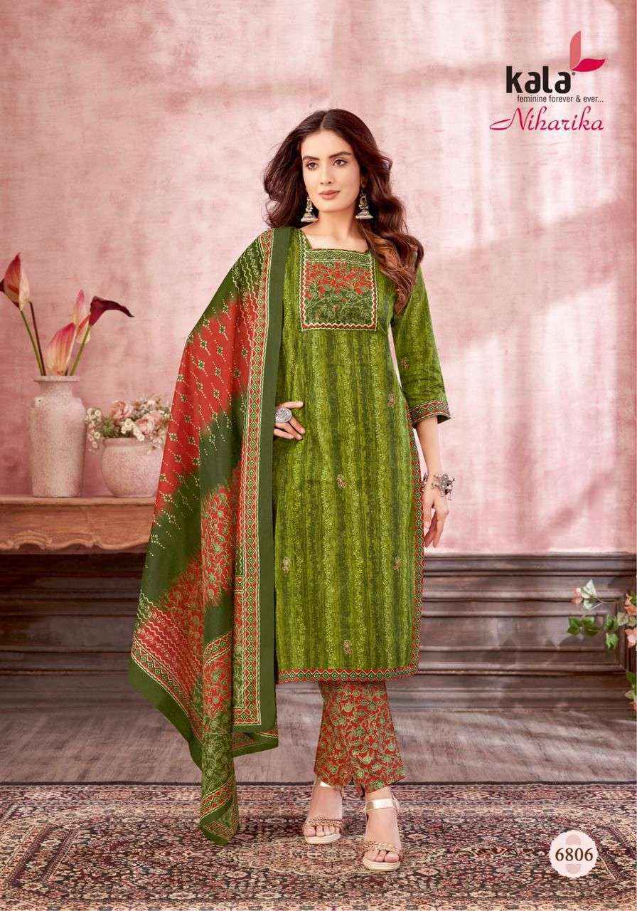 Kala Niharika Vol 3 Cotton Dress Material 8 pcs Catalogue