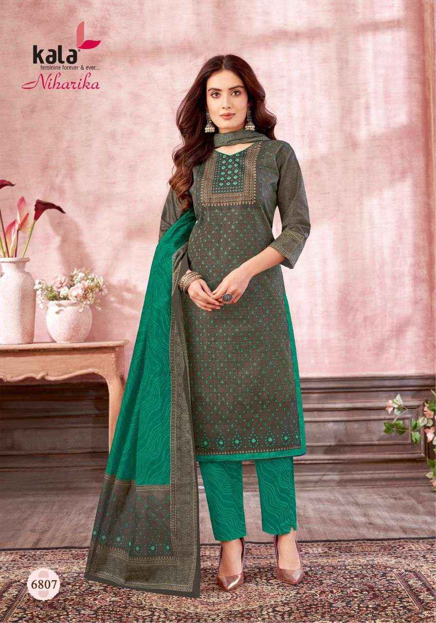 Kala Niharika Vol 3 Cotton Dress Material 8 pcs Catalogue