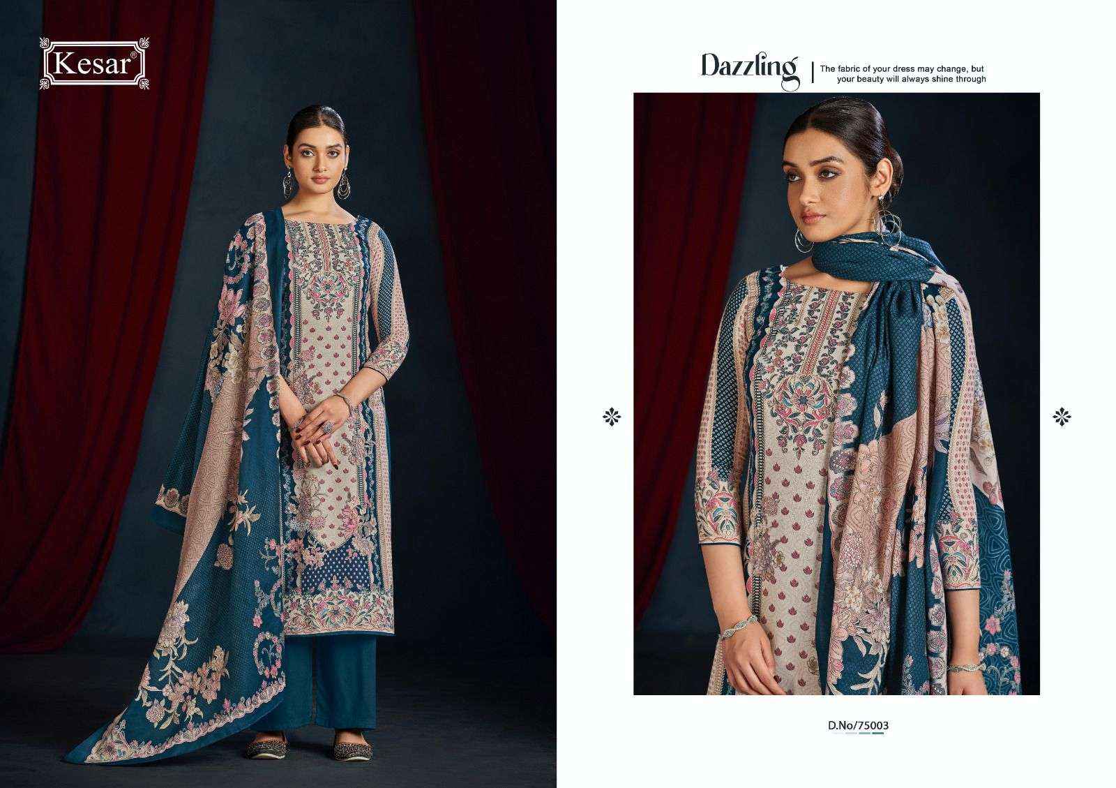 Kesar Aarambh Pashmina Dress Material 4 pcs Catalogue