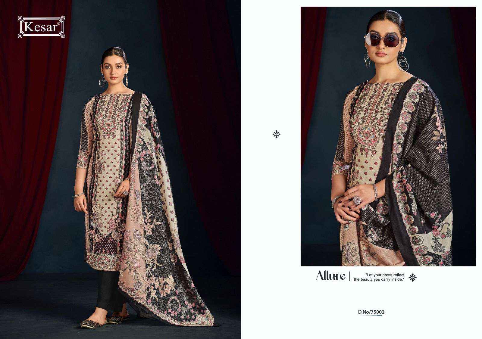 Kesar Aarambh Pashmina Dress Material 4 pcs Catalogue