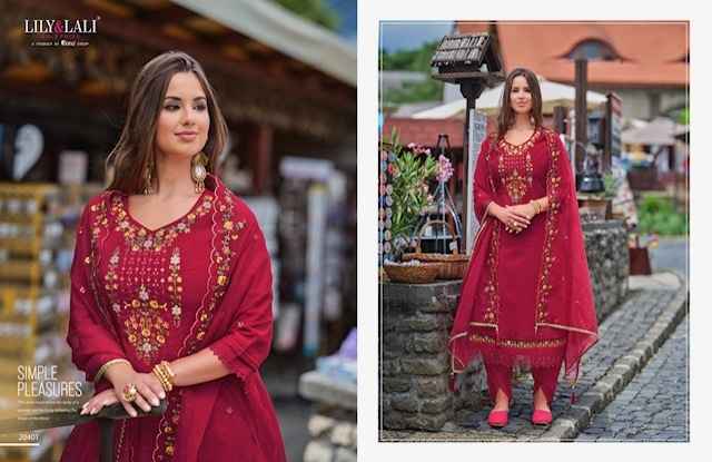 Lady Leela Miraan Vol 2 Organza Kurti Combo 6 pcs Catalogue