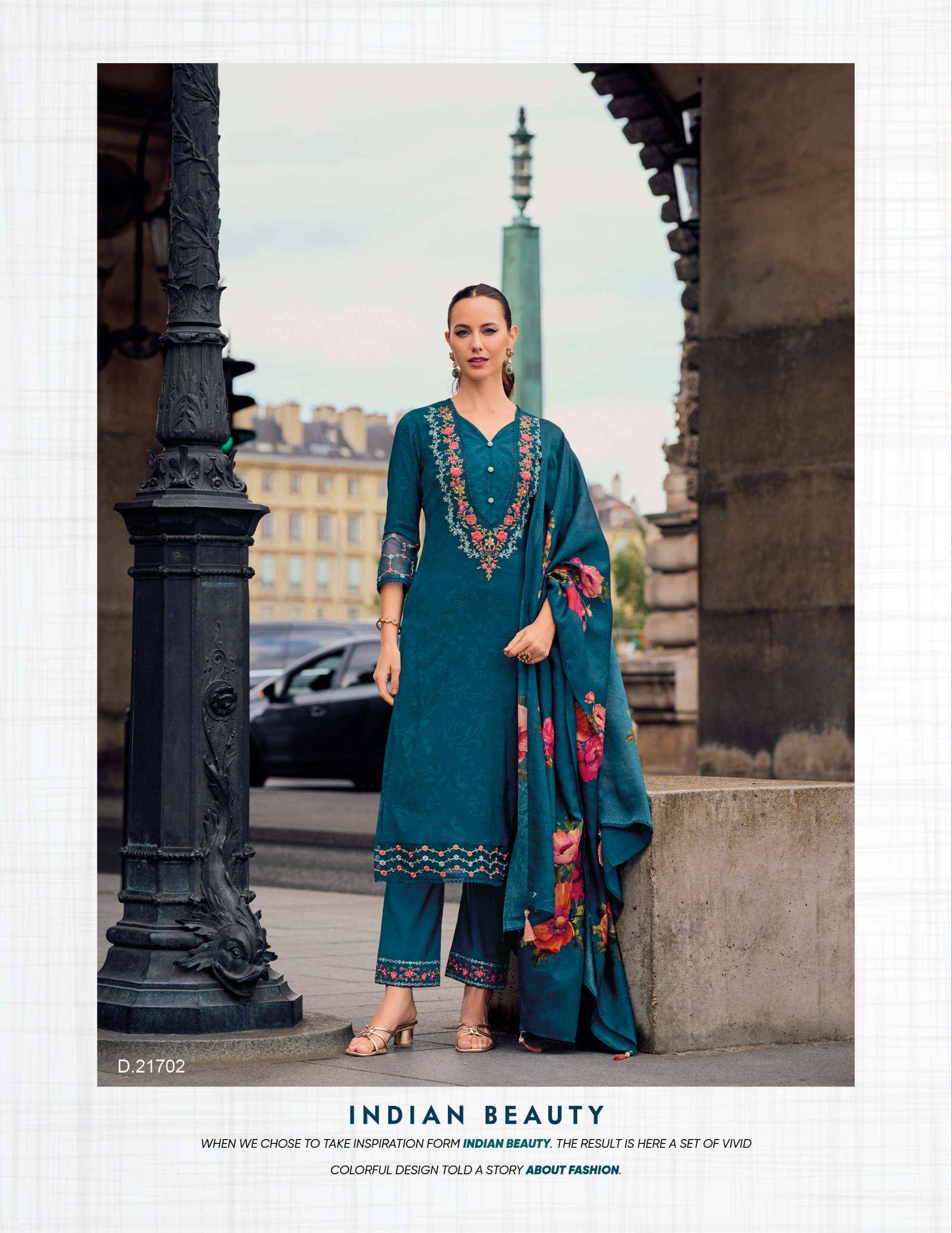 Lily & Lali Haseena Readymade Viscouse Silk Dress 6 pcs Catalogue