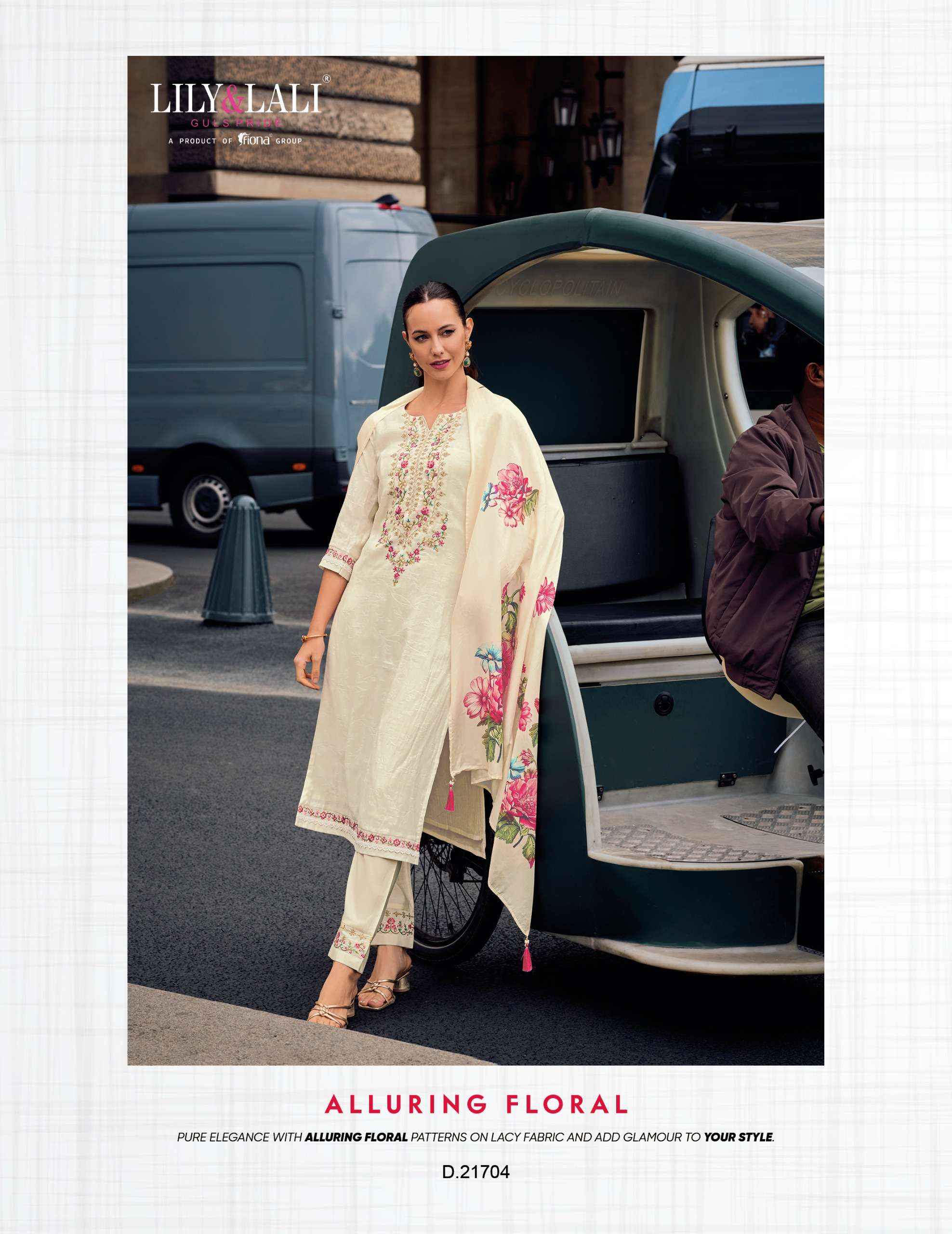 Lily & Lali Haseena Readymade Viscouse Silk Dress 6 pcs Catalogue