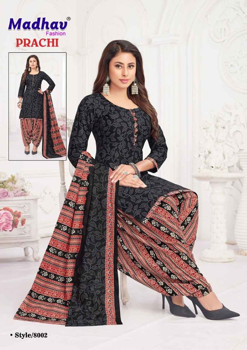 Madhav Fashion Prachi Vol 8 Cotton Dress Material 10 pcs Catalogue