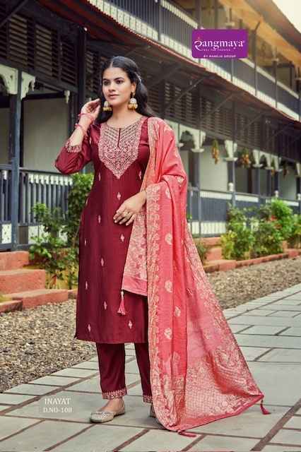 Rangmaya Inayat Vertican Kurti Combo 8 pcs Catalogue