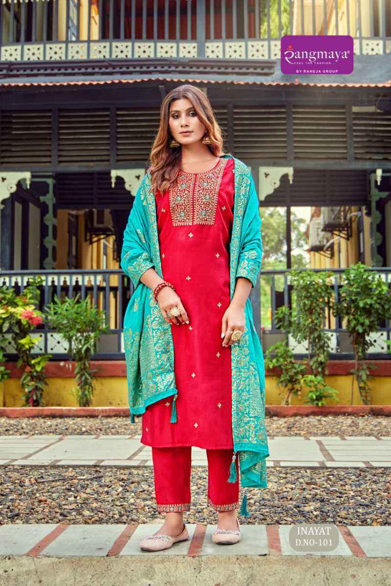 Rangmaya Inayat Vertican Kurti Combo 8 pcs Catalogue