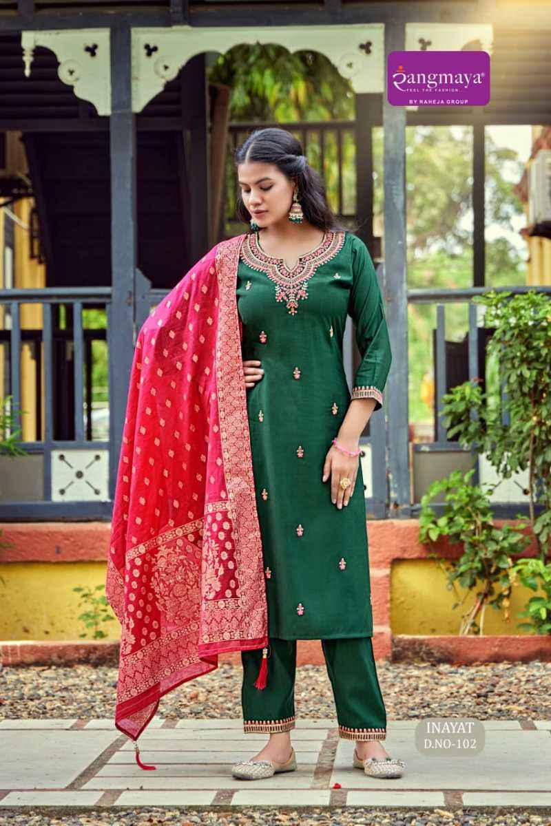 Rangmaya Inayat Vertican Kurti Combo 8 pcs Catalogue