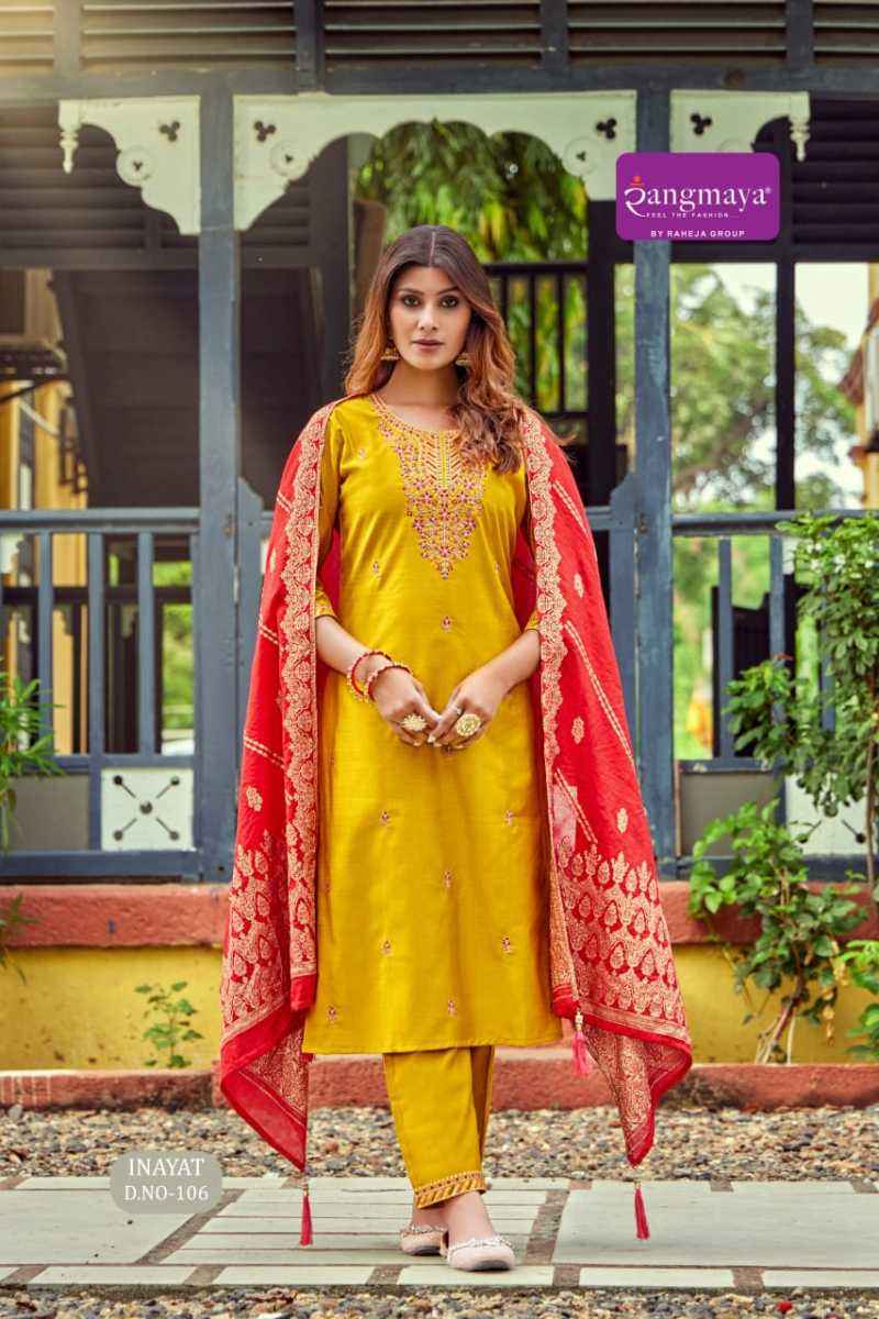 Rangmaya Inayat Vertican Kurti Combo 8 pcs Catalogue