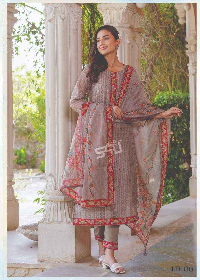 S4U Love For Dupatta Fancy Kurti Como 6 pcs Catalogue