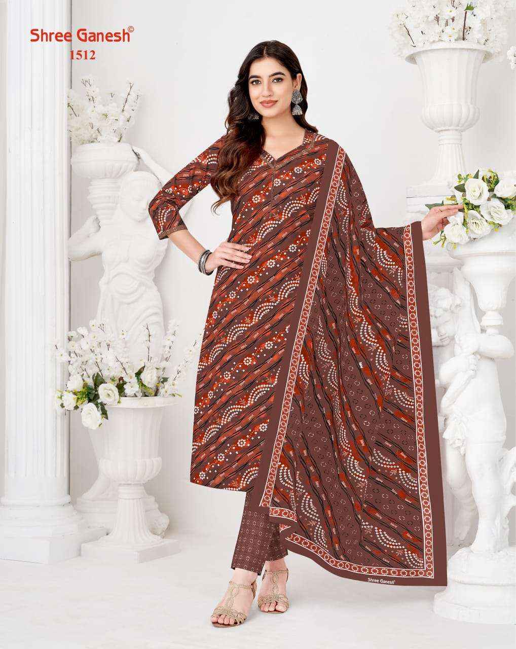 Shree Ganesh Vaani Vol 5 Cotton Dress Materal 20 pcs Catalogue