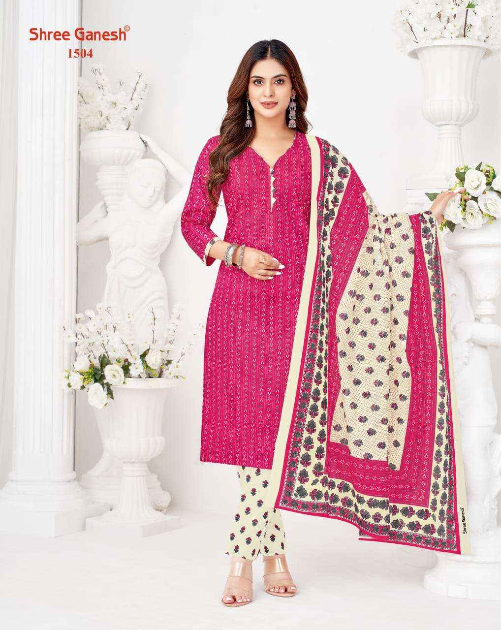Shree Ganesh Vaani Vol 5 Cotton Dress Materal 20 pcs Catalogue