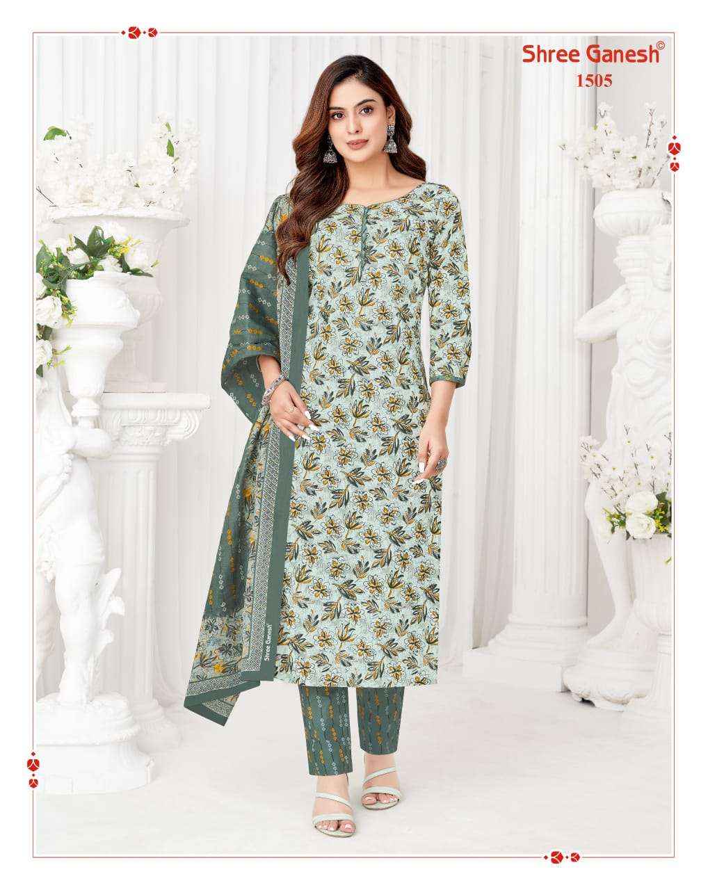 Shree Ganesh Vaani Vol 5 Cotton Dress Materal 20 pcs Catalogue