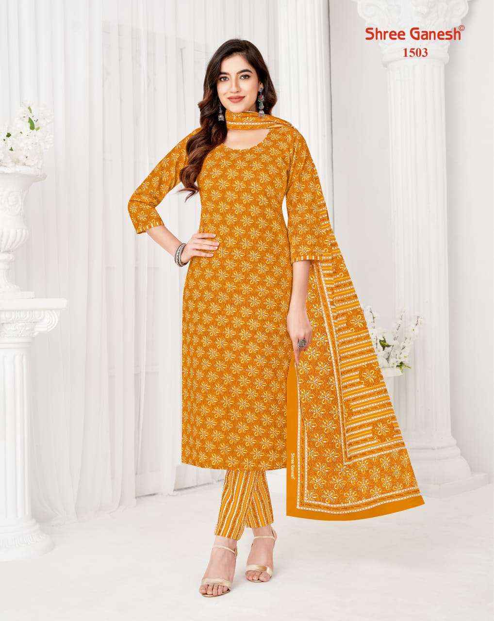 Shree Ganesh Vaani Vol 5 Cotton Dress Materal 20 pcs Catalogue
