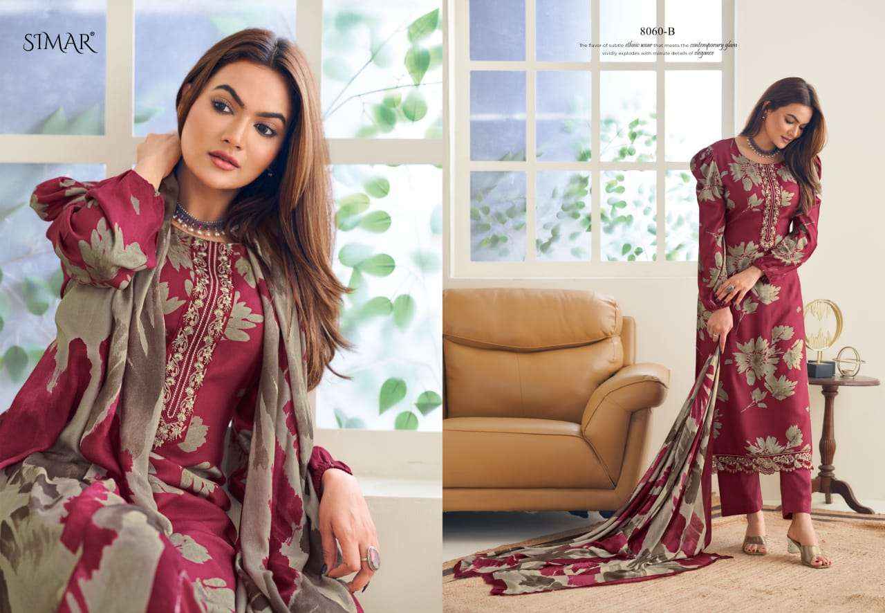 Simaar Heeriya Pashmina Dress Material 4 pcs Catalogue