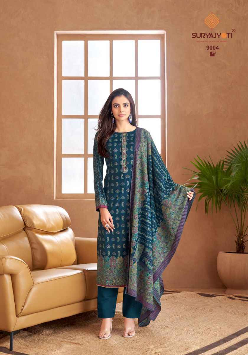 Suryajyoti Pushpa Vol 9 Modal Dress Material 8 pcs Catalogue