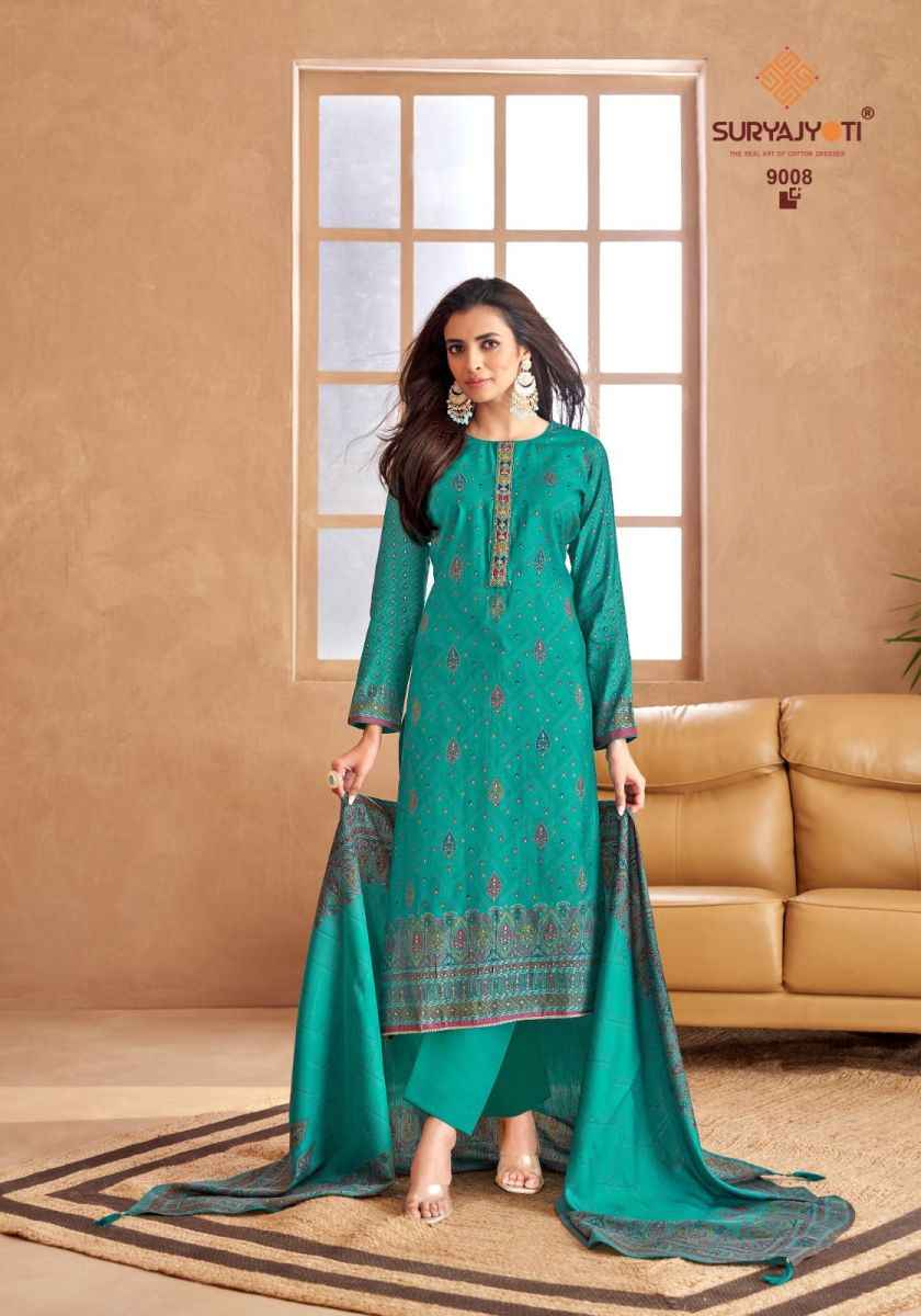 Suryajyoti Pushpa Vol 9 Modal Dress Material 8 pcs Catalogue