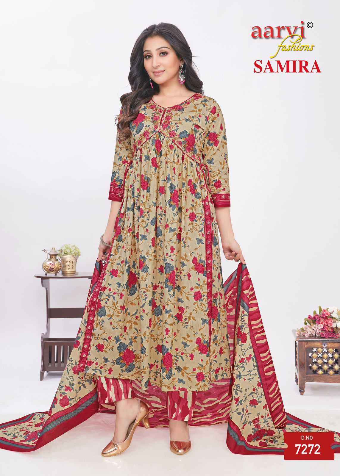Aarvi Fashion Samira Vol 2 Fancy Kurti Combo 8 pcs Catalogue