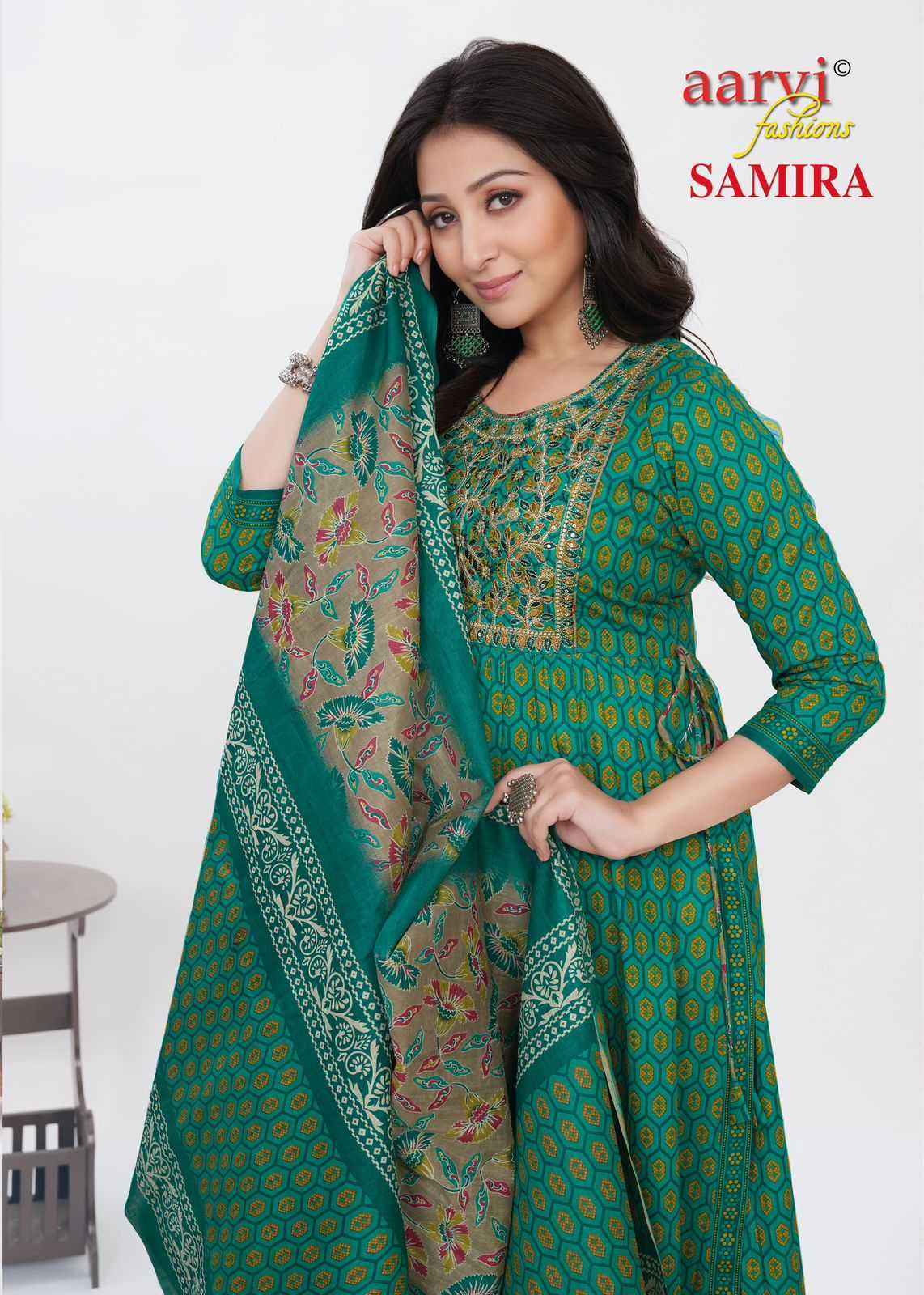 Aarvi Fashion Samira Vol 2 Fancy Kurti Combo 8 pcs Catalogue