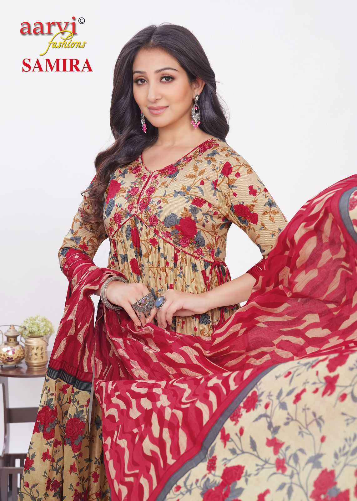 Aarvi Fashion Samira Vol 2 Fancy Kurti Combo 8 pcs Catalogue