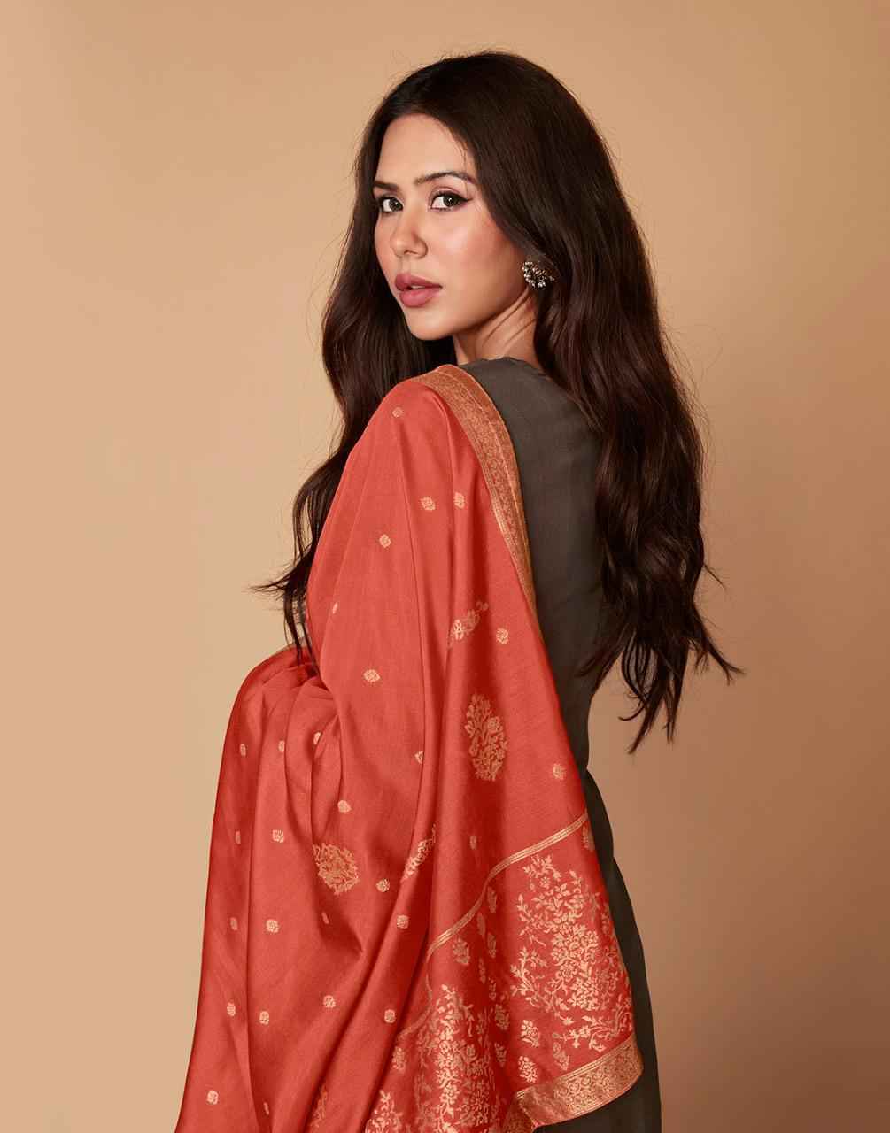 Aashirwad Mor Bagh Saaras Silk Dress Material 6 pcs Catalogue