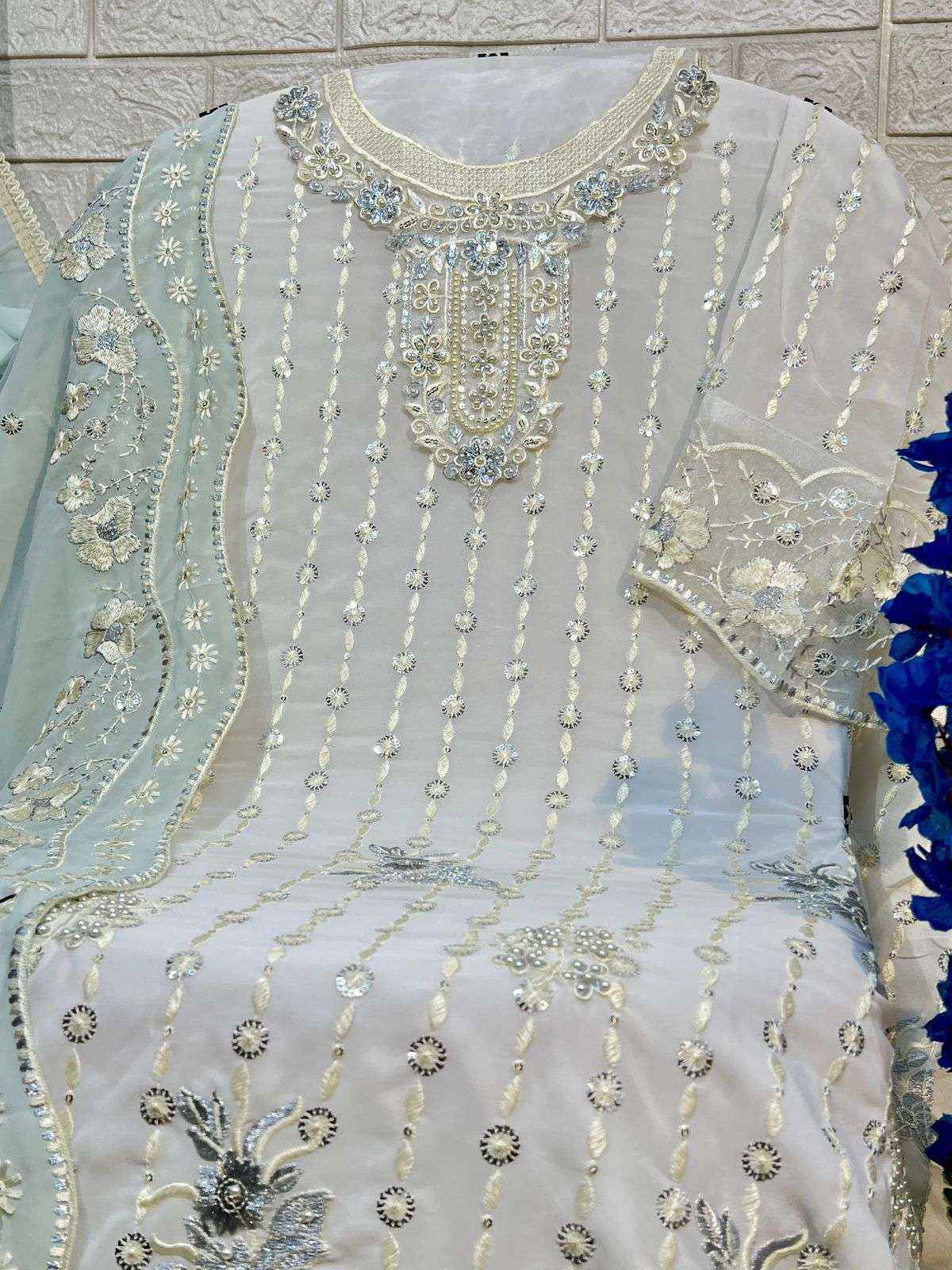 AL Khushbu Afifa Vol 2 Georgette Dress Material 3 pcs Catalogue