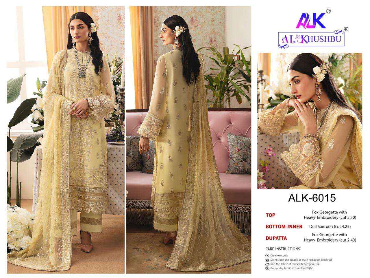 AL Khushbu Afifa Vol 2 Georgette Dress Material 3 pcs Catalogue