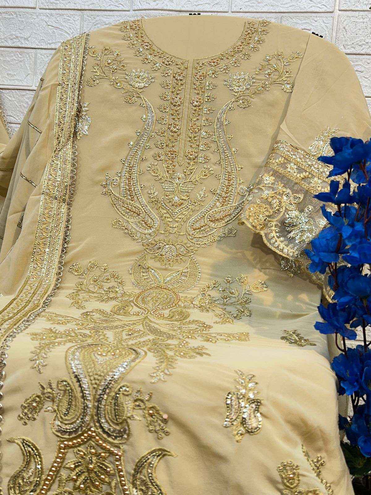 AL Khushbu Afifa Vol 2 Georgette Dress Material 3 pcs Catalogue