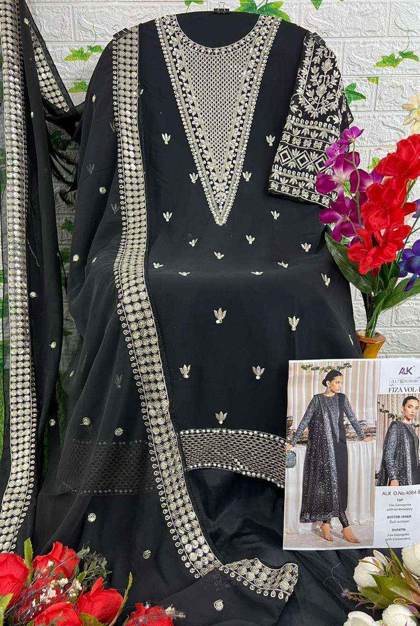 Al Khushbu Fiza Vol 1 Georgette Dress Material 3 pcs Catalogue
