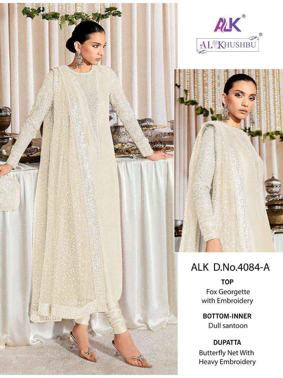 Al Khushbu Fiza Vol 1 Georgette Dress Material 3 pcs Catalogue