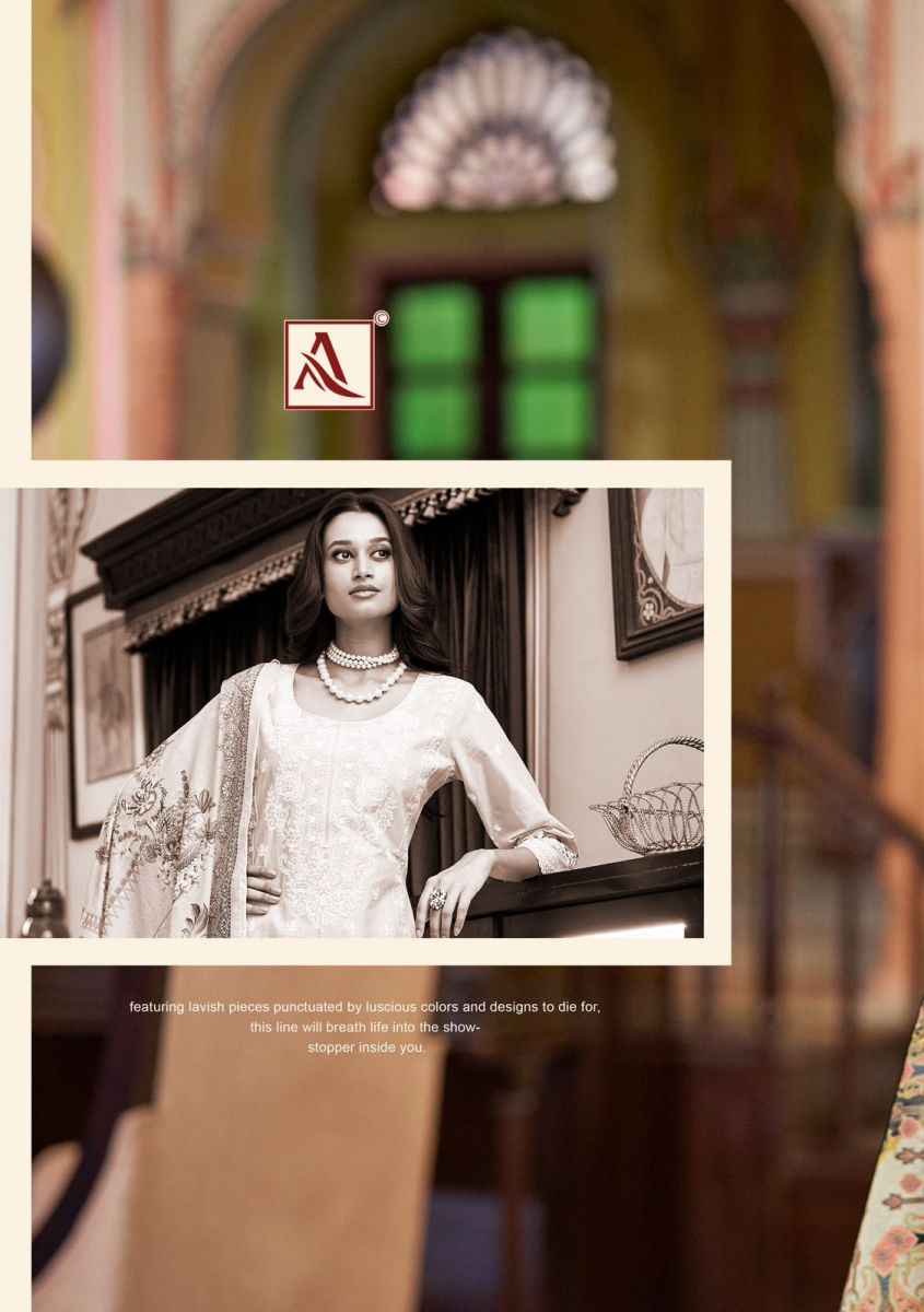 Alok Tabeer Edition 3 Cambric Lawn Dress Material 6 pcs Catalogue