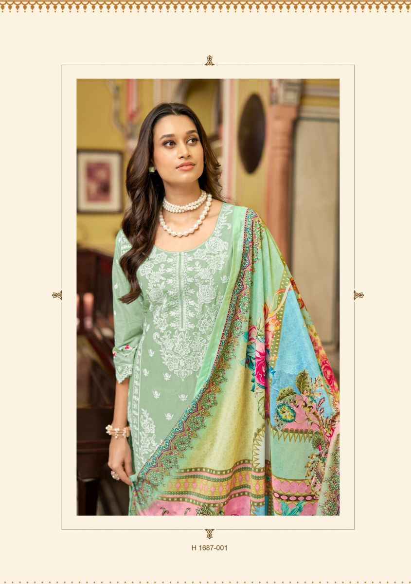 Alok Tabeer Edition 3 Cambric Lawn Dress Material 6 pcs Catalogue